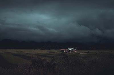 Storming weather in Smolensk